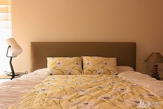 简约风格三居室富裕型120平米卧室床效果图