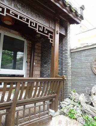 中式风格别墅豪华型庭院装修