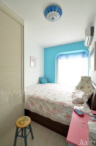 地中海风格二居室富裕型120平米卧室装潢