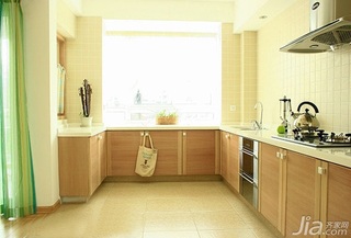 简约风格三居室富裕型110平米厨房橱柜效果图