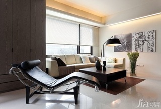 简约风格二居室富裕型90平米客厅吊顶沙发效果图
