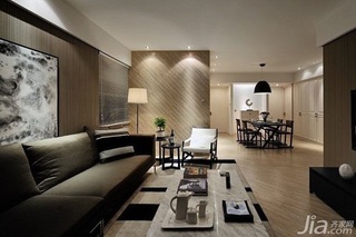 简约风格一居室富裕型110平米客厅吊顶茶几效果图