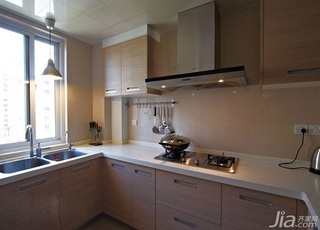 简约风格二居室富裕型80平米厨房橱柜设计图