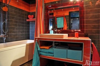 二居室富裕型卫生间洗手台图片