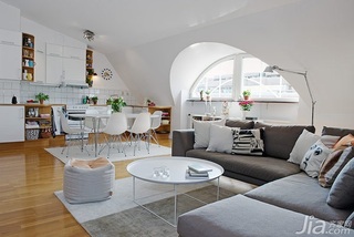 欧式风格二居室5-10万客厅沙发效果图