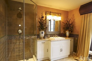 欧式风格别墅古典豪华型140平米以上卫生间浴室柜效果图