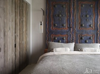 欧式风格三居室富裕型卧室床效果图
