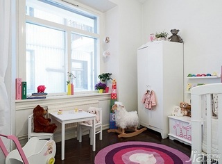 北欧风格二居室5-10万80平米儿童房改造