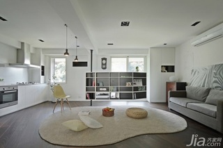 简约风格一居室经济型客厅沙发图片