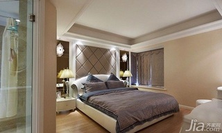 二居室艺术豪华型140平米以上卧室床效果图