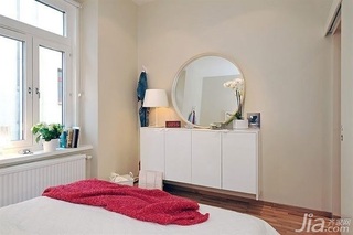 欧式风格公寓5-10万卧室床效果图