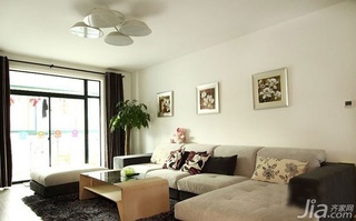 简约风格公寓时尚经济型80平米客厅装潢