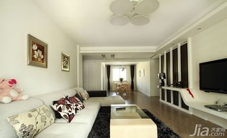 简约风格公寓温馨经济型80平米客厅设计