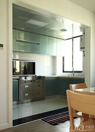 简约风格公寓简洁经济型80平米厨房设计图纸
