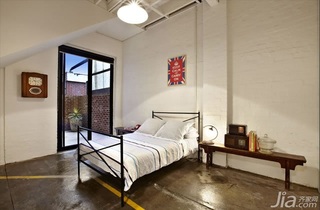 简约风格公寓实用富裕型卧室床效果图