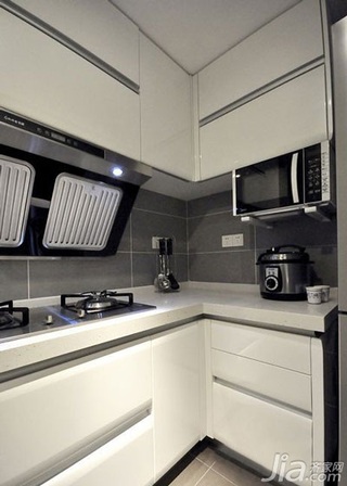 简约风格公寓实用富裕型厨房装修图片