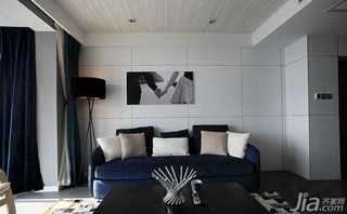 简约风格二居室时尚富裕型100平米客厅沙发效果图