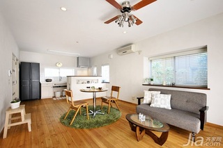 田园风格小户型原木色20万以上40平米客厅沙发效果图