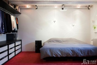北欧风格公寓60平米卧室衣柜设计图