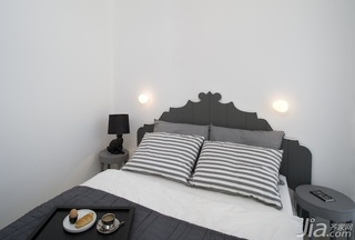 简约风格小户型简洁60平米卧室床效果图