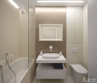 简约风格小户型60平米卫生间浴缸效果图