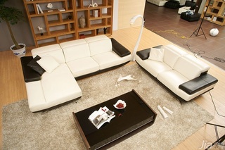 简约风格白色客厅沙发图片