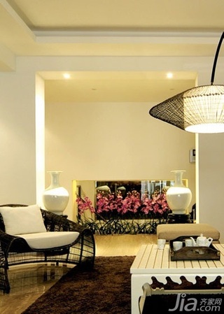 中式风格公寓大气140平米以上客厅沙发效果图