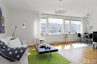 北欧风格小户型温馨40平米沙发图片