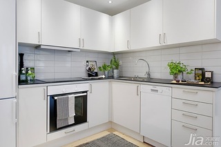 北欧风格小户型实用50平米厨房橱柜定制