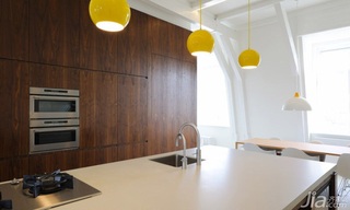 简约风格公寓黄色经济型厨房灯具图片
