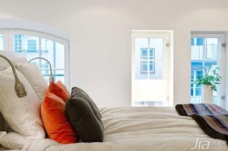 简约风格公寓舒适卧室床效果图