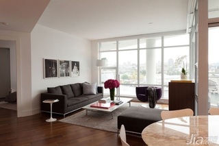 公寓简洁140平米以上客厅沙发图片