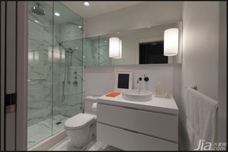 公寓简洁140平米以上卫生间洗手台效果图
