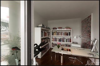 公寓实用140平米以上书房书桌图片