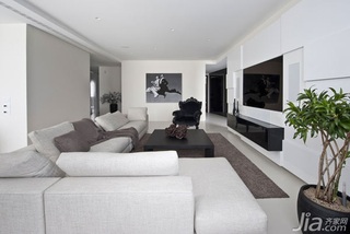 公寓简洁140平米以上客厅沙发效果图