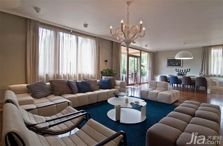 简约风格公寓时尚140平米以上客厅沙发图片