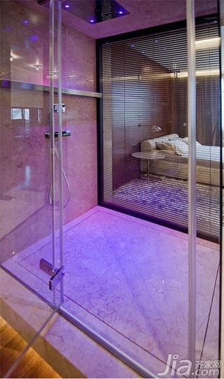 简约风格公寓浪漫紫色140平米以上卫生间装修
