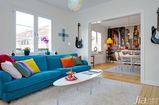 公寓经济型客厅沙发效果图