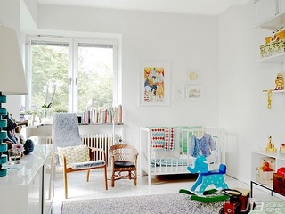 公寓可爱经济型儿童房儿童床图片