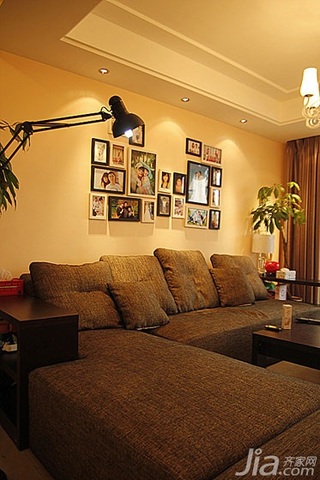 简约风格复式140平米以上客厅沙发图片