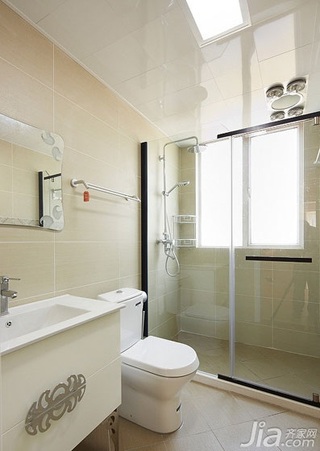 简约风格三居室120平米卫生间设计