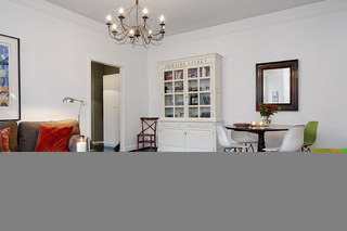 地中海风格二居室90平米窗帘婚房家居图片