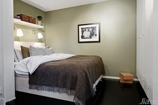 小户型卧室卧室背景墙床图片