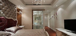 欧式风格三居室富裕型卧室设计