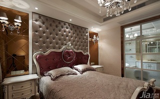 欧式风格三居室富裕型卧室效果图