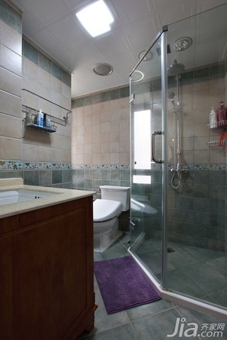 一居室简洁经济型80平米卫生间洗手台效果图
