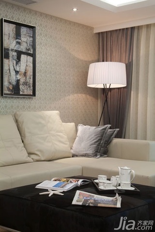 简约风格一居室浪漫客厅沙发效果图