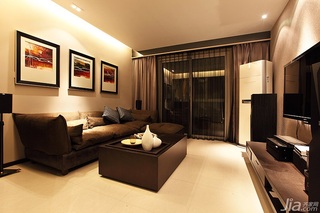 简约风格二居室经济型客厅沙发图片