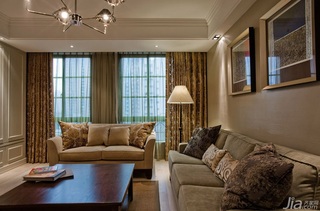简约风格公寓140平米以上客厅灯具效果图