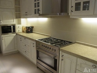 简约风格公寓简洁140平米以上厨房橱柜设计